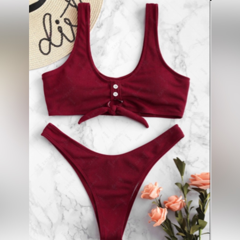 Red Knot Bikini